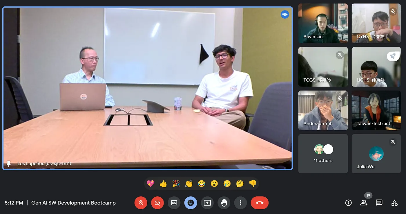 Gen AI bootcamp presentation day